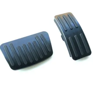 Proton X70 - Pedal Covers Black / Silver