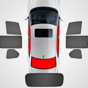 Chery Tiggo 8 Curtain/Sunshade Magnetic (7Pcs) Model 2022-2023