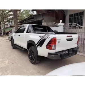Toyota Hilux Revo Side Step cover Black Model 2017-2021