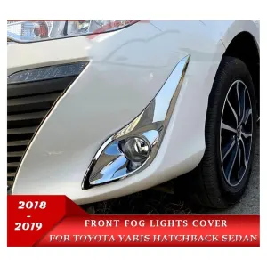 Toyota Yaris Fog Light Cover Chrome Model 2020-2021
