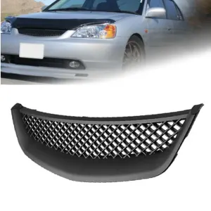 Honda Civic OEM Grill Black - Model 2001-2003