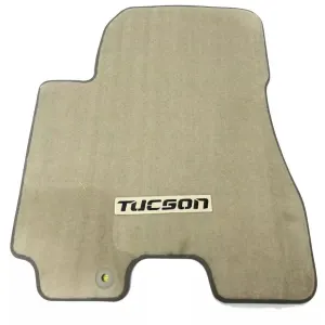 Hyundai Tucson Carpet Floor Mat Twistfiber Beige Model 2020 - 2021