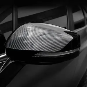 Kia Sportage Side Mirror Cover Carbon 2017-21