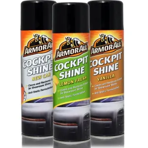 Armor All Cockpit Shine Vanilla Scent 500ML