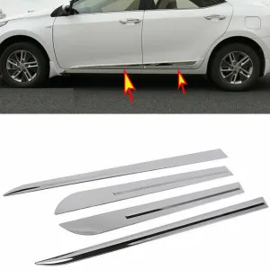 Toyota Corolla door Molding Black model 2014-2017