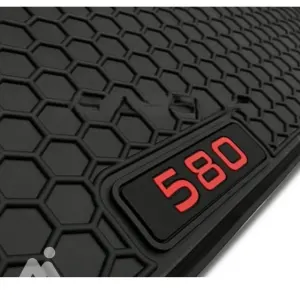DFSK Glory 580 Pro Rubber Floor Mat Black (3PCS) Model 2019 - 2021
