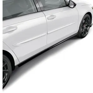 Toyota Corolla door Molding White Paint model 2014-2017