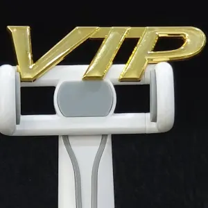 Vip Monogram Gold Emblem | Logo