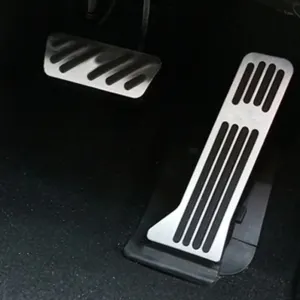 Oshan X7 Pedal Covers 2pcs Silver Black