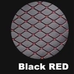 Hyundai Elantra 7D ECO Floor Mats Black with Red Stitch Model 2021