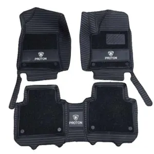 Proton X7 11D Floor Mat Black With Black Grass  Model 2022-2023