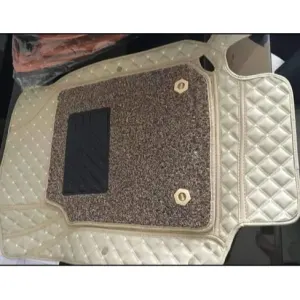 Toyota Land Cruiser Fj200 10D Floor Mat Beige Model 2008-2021