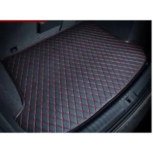 Honda Civic 7D Trunk Mat Black With Red Stitch Model 2022