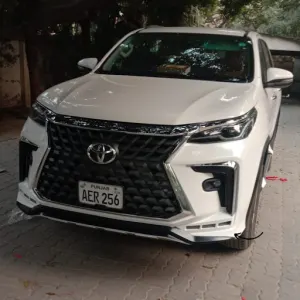 Toyota Fortuner Body Kit Lexus Style V3 Model 2016-21 White