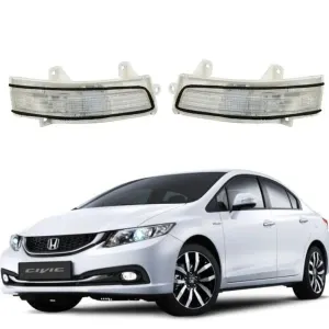 Honda City Side Mirror Indicator Lights Smoke Style (Pair) Model 2020-2021