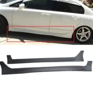 Honda Civic Side Skirts Model 2006-11 Reborn Unpainted