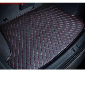 Honda Civic 7D ECO Trunk Mat Black With Beige Stitch Model 2022-2023