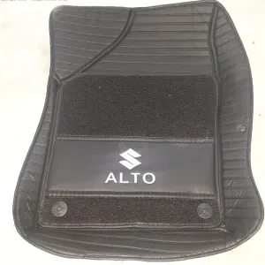 Suzuki Alto 660CC 10D Floor Mat Black With Black Model 2019-2022