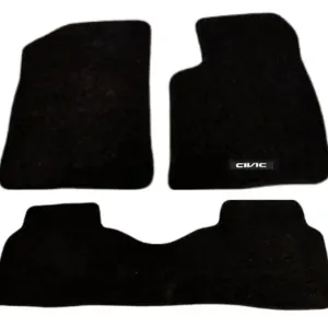 Honda Civic Carpet Floor Mat Special Black/Gray Model 2022-2023