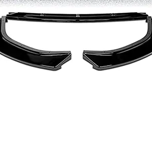 Hyundai Elantra Front Splitter Sports Style Black Model 2020-2021