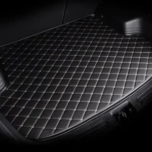 Honda HR-V 7D Eco Trunk Mat Black With Beige Stitch Model 2017-2021