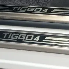 Chery Tiggo 4 Door Sill Plates Metal (Inner Side) Silver Model 2022-2023