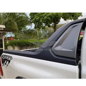 Toyota Hilux Revo Roll Bar Fiber Rocco Style Gray & Black Model 2017-2021