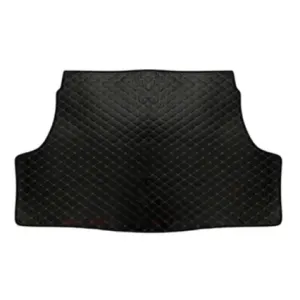 Audi A6 7D Eco Trunk Mat Black With Black Stitch Model 2020-2022