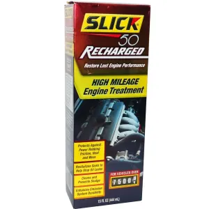 SLICK 50 RECHARGE HIGH MILEAGE FUEL SYSTEM