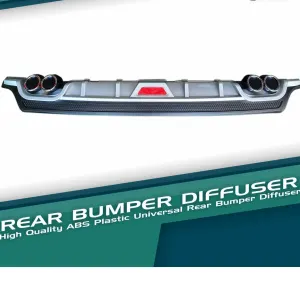 Universal Bumper Diffuser Modellista Style
