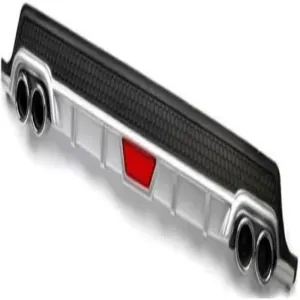 Toyota Corolla Diffuser Kantara Style Silver Model 2017-2020