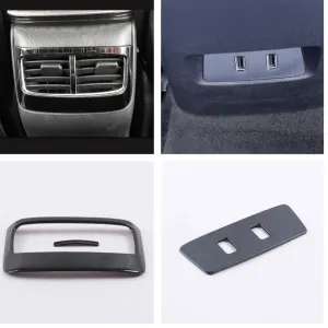 MG HS Interior USB Port Chrome Trims - Model 2020-2021