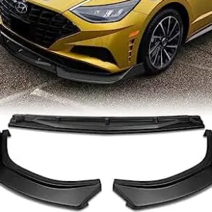 Hyundai Sonata Front Splitter 2PCs Black Model 2016-2021