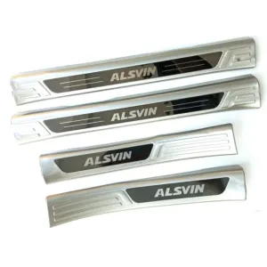 Alsvin Door Sill Metal Silver