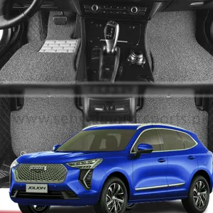 Haval Jolion Floor Mat Fur Grass Gray Model 2021-2022