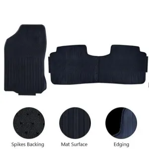 Honda Vezel Rubber Floor Mat Black Model 2014-2020