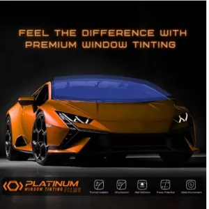 Platinum Nano Ceramic Window Tint Film (12*12inch)