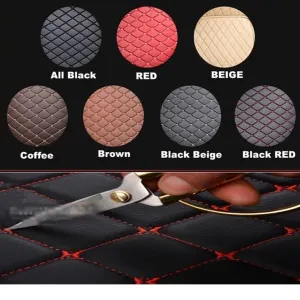 KIA Stonic 7D Eco Floor Mat Black With Red Stitch Model 2020-2021