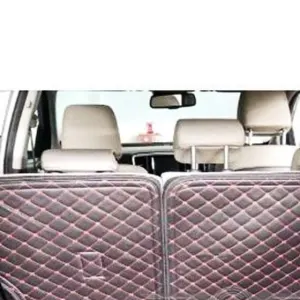Hyundai Tucson 7D Back Seat Eco Mat Black With Red Model 2020 -2021