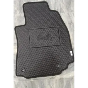Suzuki Alto Floor Mats Dyed Pressed Design Black Model 2019
