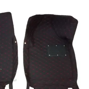MG ZS 7D Floor Mat Black With Red Stitch 3pcs Model 2021