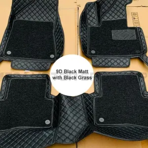 MG HS 9D Floor Mat Back With Black Grass Model 2021