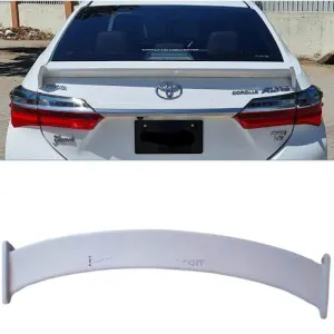 Toyota Corolla Spoiler Unpainted Model 2016-2021