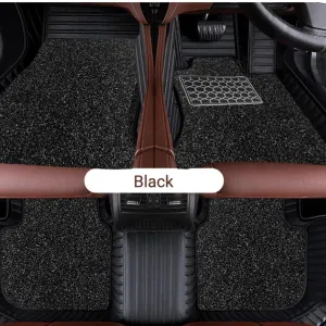 Audi A3 9D Floor Mat Black With Gray, Brown 3pcs Model 2012-2018