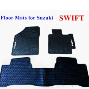 Suzuki Swift Rubber Mat Black Model 2022-2023