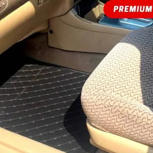 MG HS 7D Eco Floor Mat Black With Black Stitch Model 2020 -2021