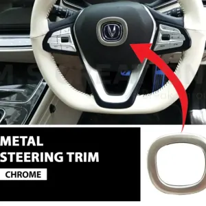 Oshan X7 Steering Trim Silver