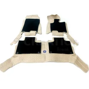 Changan Oshan X7 Carpet 9D Floor Mat Beige (PU) Model 2022-2023 (832)