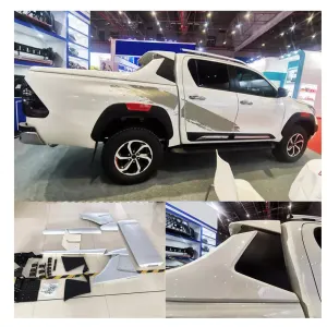 Toyota Hilux Revo TRD Roll Bar White Model 2017-2022