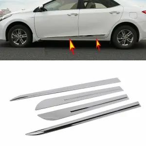 Toyota Corolla Door Molding Chrome Model 2014-2017